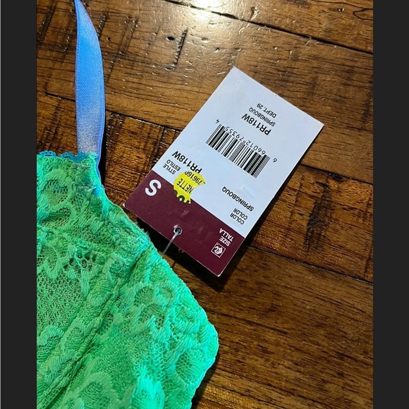 NWT parade small green bra wired 1407 - Picture 3 of 5